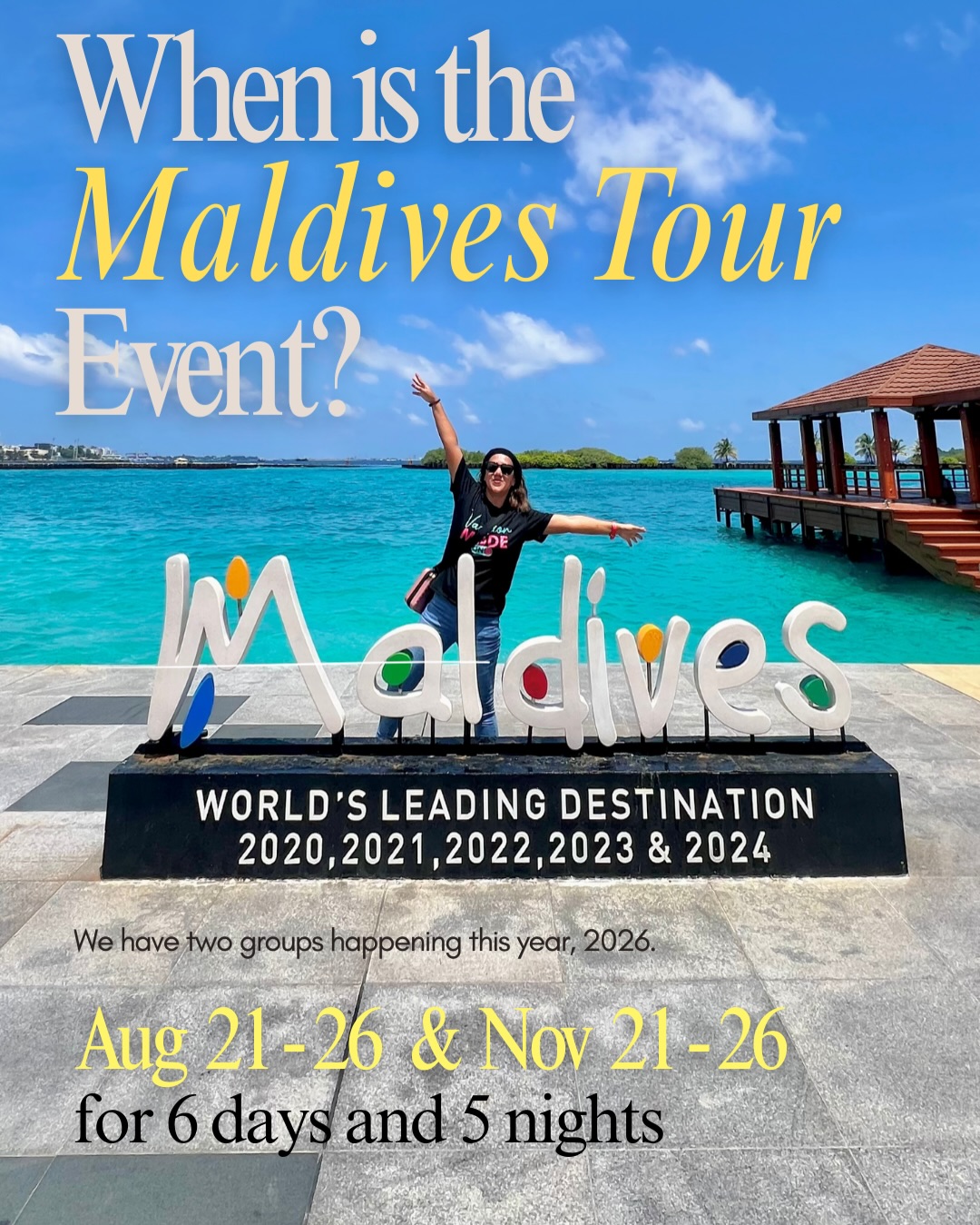 Group of happy travelers bonding on tour